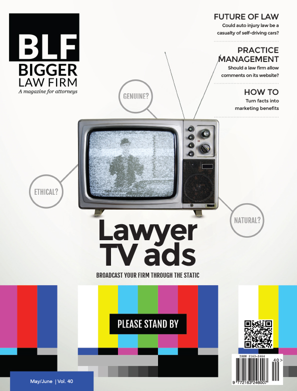 BLF Lawyer TV Advertising Issue