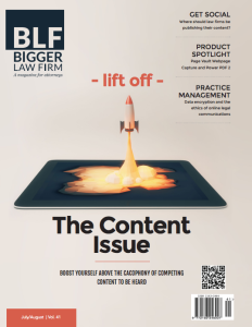 The latest BLF Magazine is a Content Guide for Lawyers
