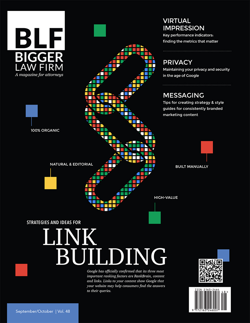 Download Link Building, the Latest Issue of Bigger Law Firm Magazine
