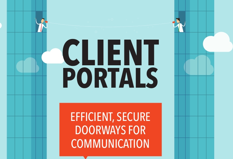 Client Portals Efficient Secure Doorways for Communication
