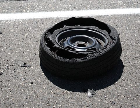 Florida Highway Patrol says tragic accident was caused by tire tread separation.