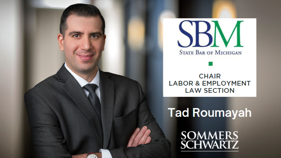 Attorney Tad Roumayah of Sommers Schwartz